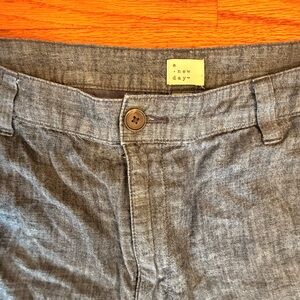 A New Day Chambray Blue Shorts